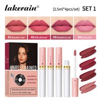 4-Piece Velvet Matte Lipstick Set