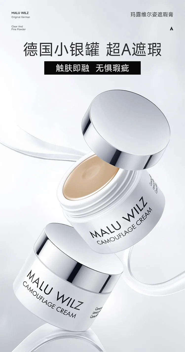 Full-Coverage Cream Concealer for Flawless Skin - 5