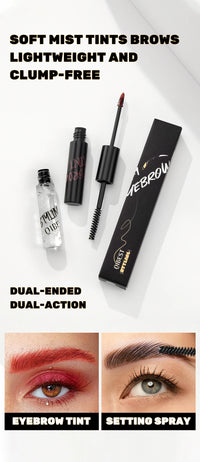 2-in-1 Waterproof Eyebrow Tint and Styling Gel