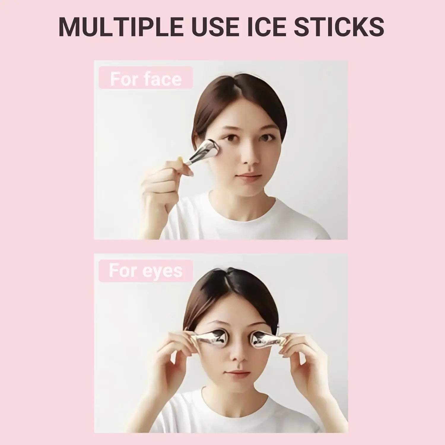 Stainless Steel Facial Cooling Cryo Sticks for Puffiness - 6