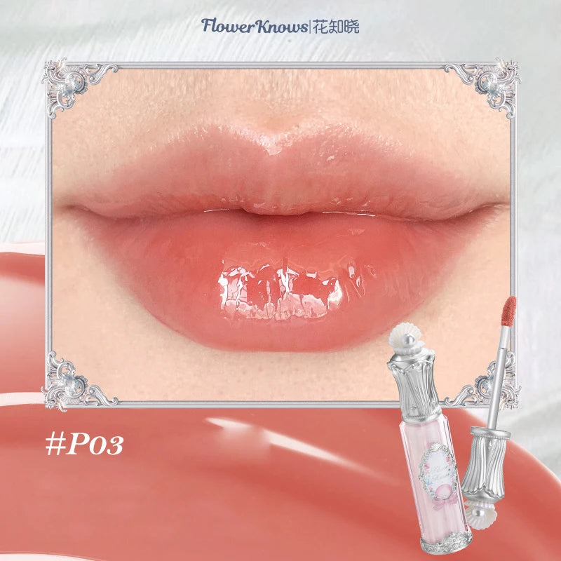 Hydrating Mermaid Shell Lip Gloss for Plump High-Shine Lips - 15