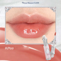Hydrating Mermaid Shell Lip Gloss for Plump High-Shine Lips