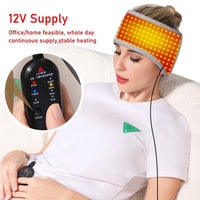 Red Light Therapy Headband for Tension and Relaxation