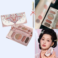 6-Color Swan Ballet Eyeshadow Palette