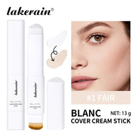 Color-Adapting Foundation Stick with Built-in Blending Brush