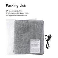 USB Heated Seat Cushion for Office Chair and Car