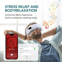 Electric Eye Massager with Heat and Vibration for Eye Relief