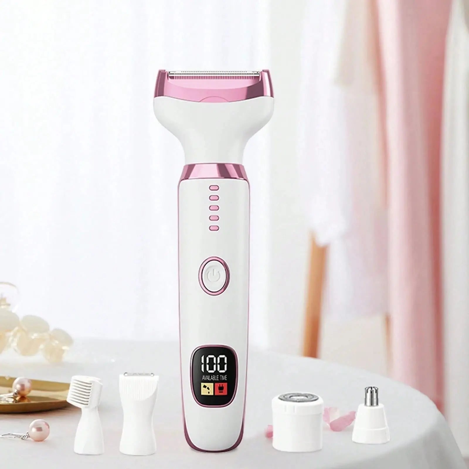 5-in-1 Rechargeable Electric Shaver for Women - 6
