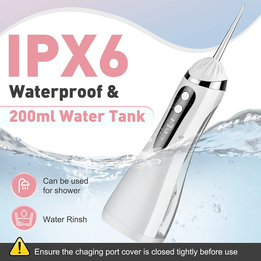 Portable Cordless Water Flosser for Deep Teeth Cleaning - 13