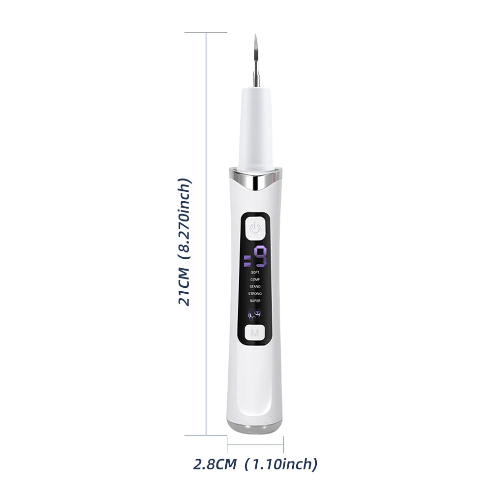 Ultrasonic Electric Teeth Cleaning Scaler for Tartar & Stain Removal - 10