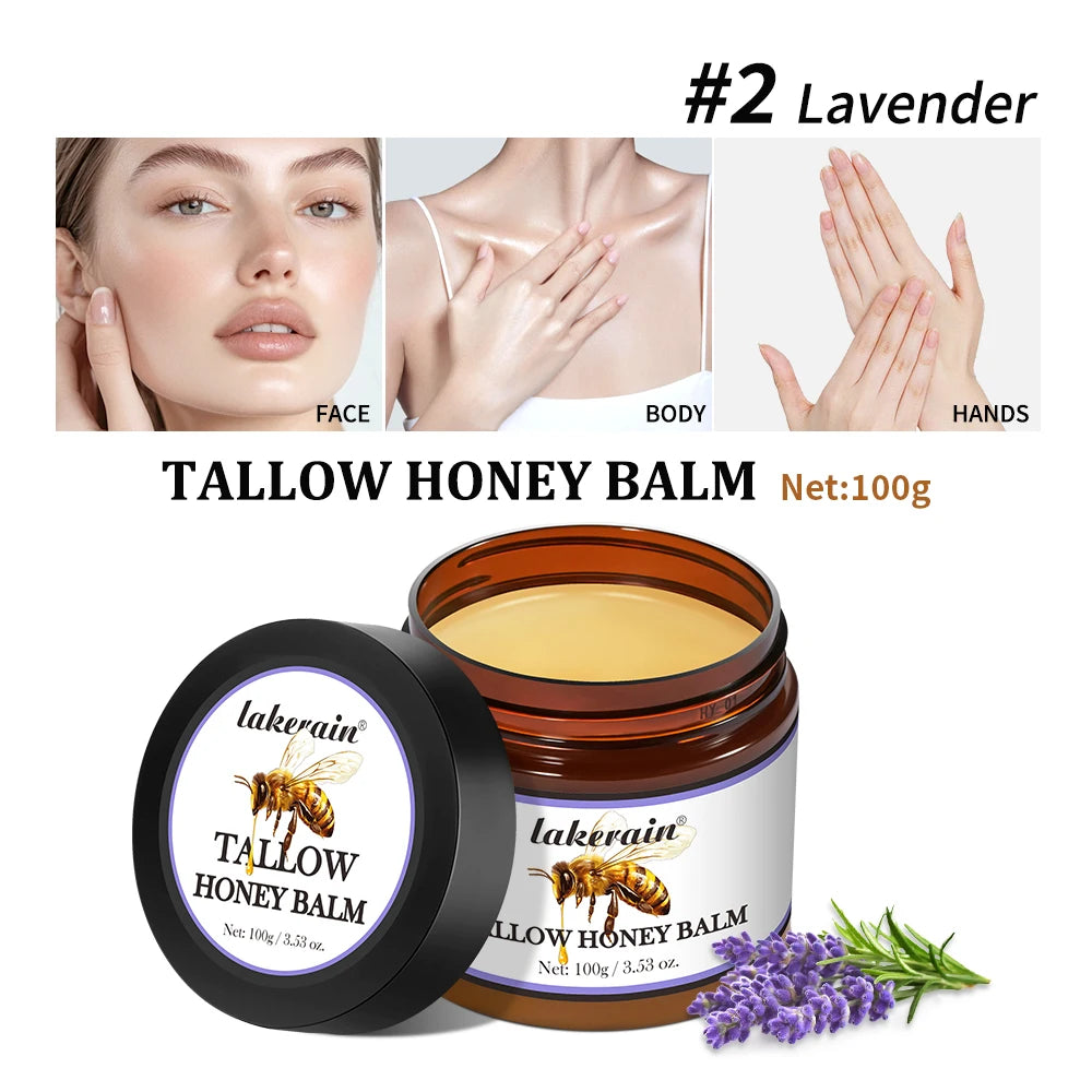 Whipped Beef Tallow and Honey Moisturizing Face and Body Balm - 21