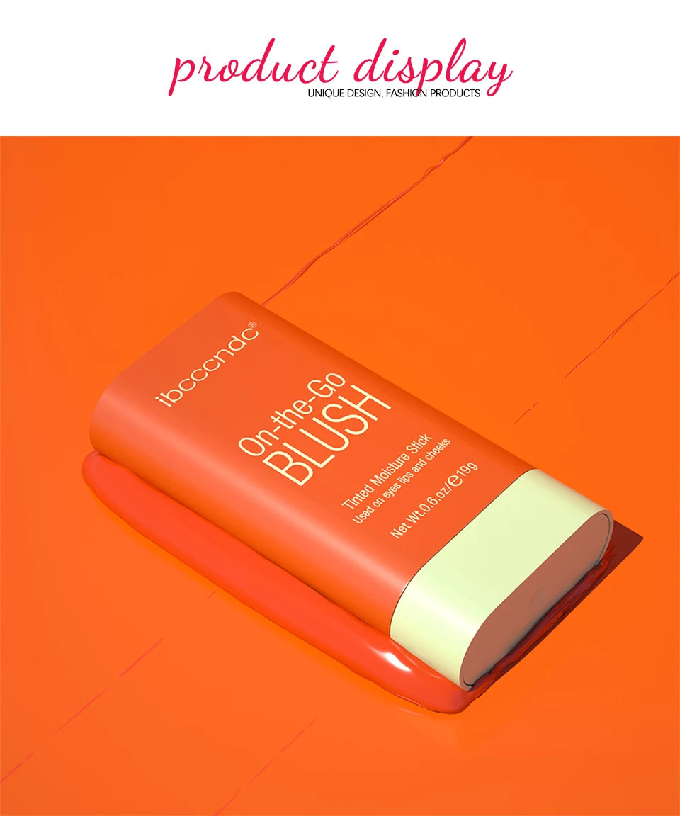 Creamy Multi-Use Tinted Blush Stick for Lips and Cheeks - 24
