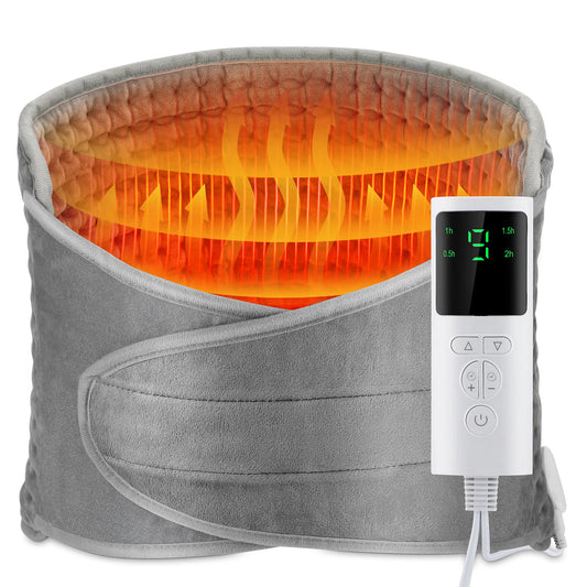 Portable Electric Heated Waist & Back Support Belt