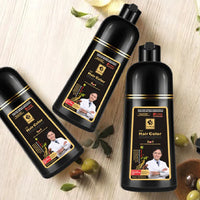3-in-1 Herbal Hair Dye and Blackening Shampoo