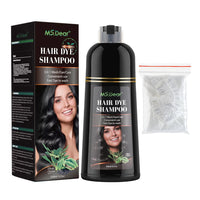 Instant Gray Coverage Herbal Hair Dye Shampoo