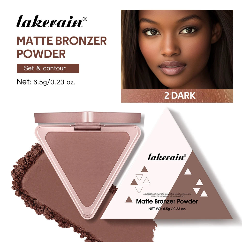 Matte Bronzer Powder for Natural Sculpted Look - 37