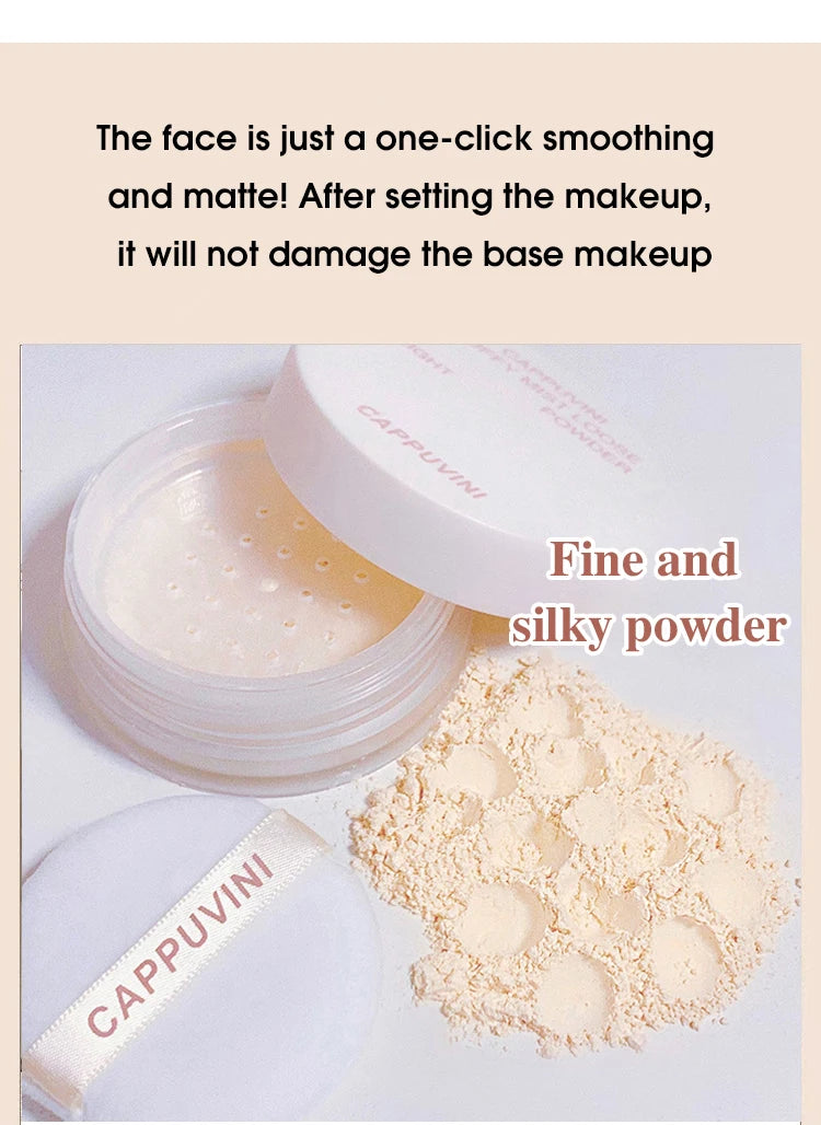 Velvet Matte Loose Setting Powder for Flawless Finish - 11