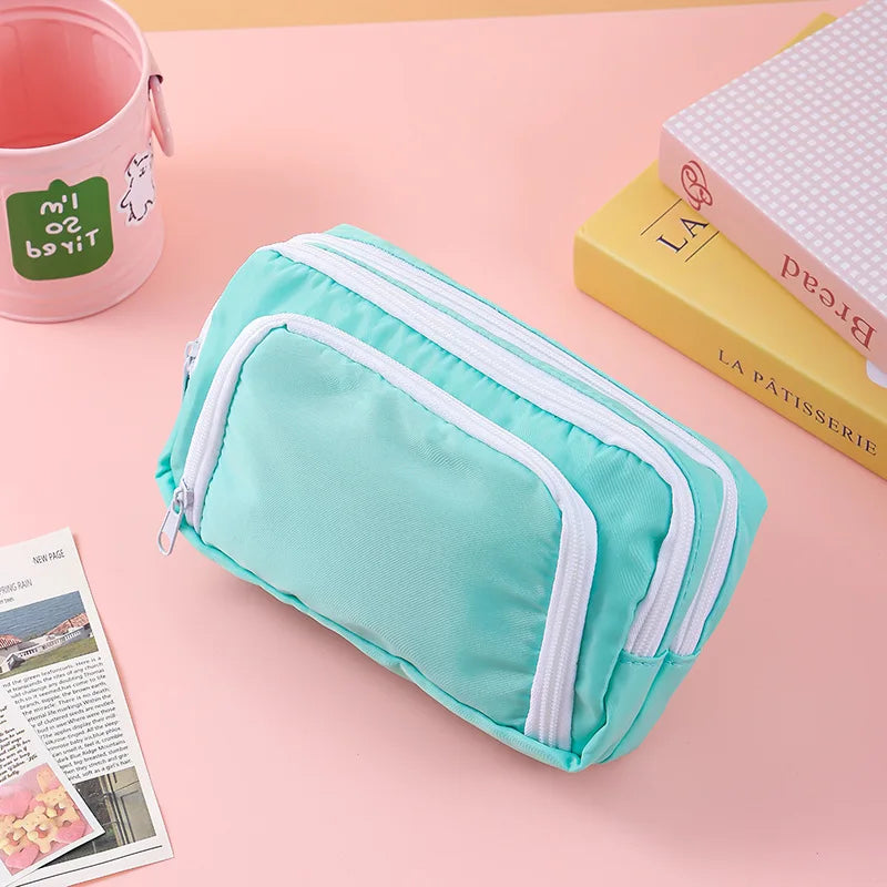 Large Capacity Multi-Layer Pencil Case for Students - 16