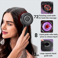 Electric Scalp Massager & Hair Growth Serum Applicator