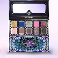 10-Color Waterproof Shimmer Eyeshadow Palette