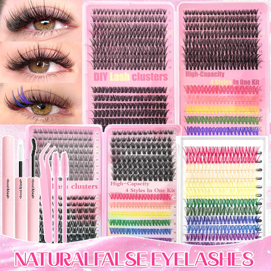 DIY Cluster Eyelash Extension Kit for Beginners