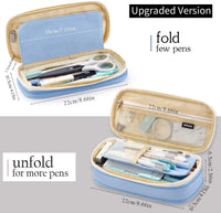 Large Capacity Double Layer Kawaii Pencil Case for Students