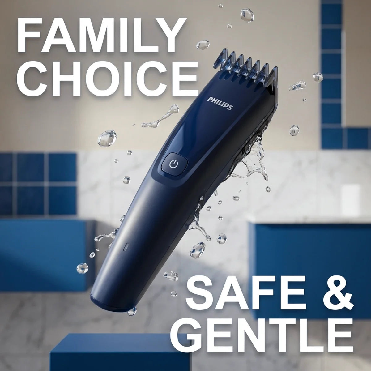 Professional Rechargeable Hair Clipper for Family Grooming - 8