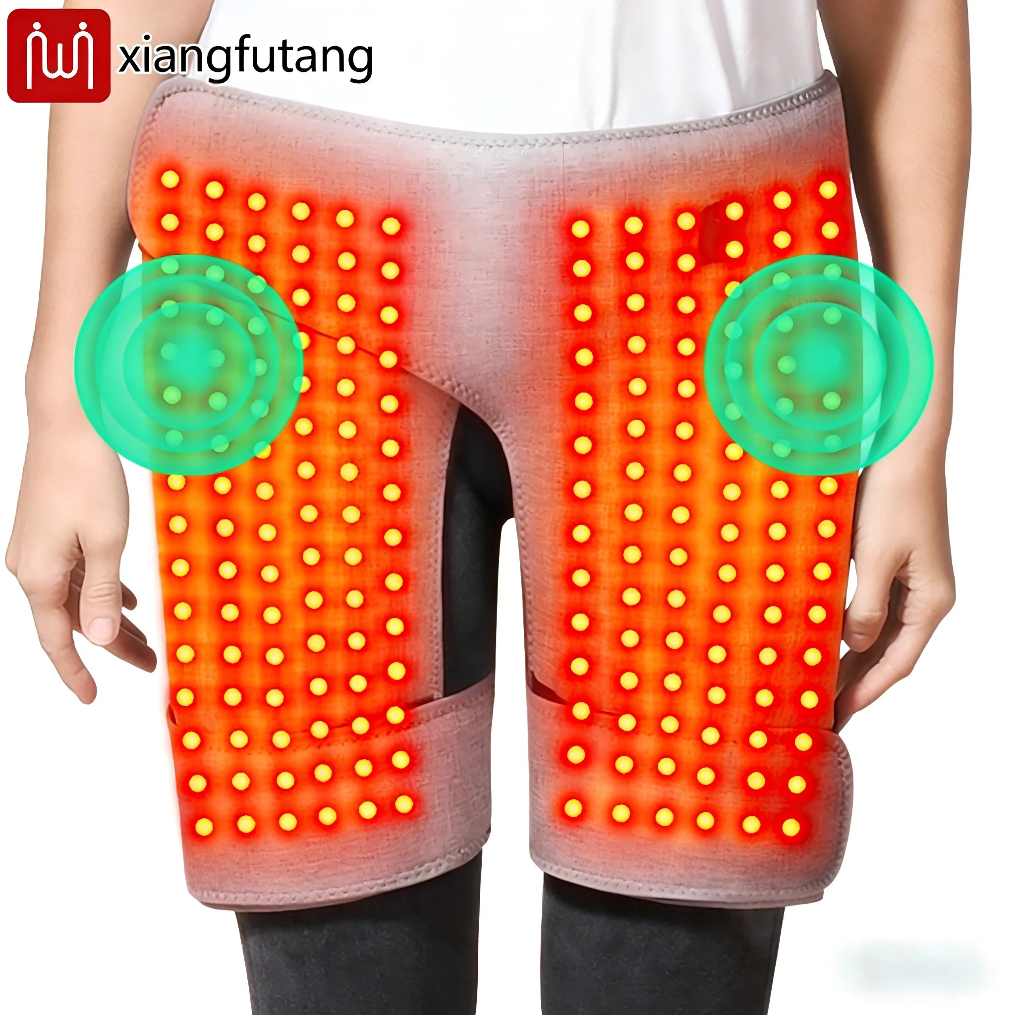 Red Light Heating Hip Massager for Pain Relief - 3