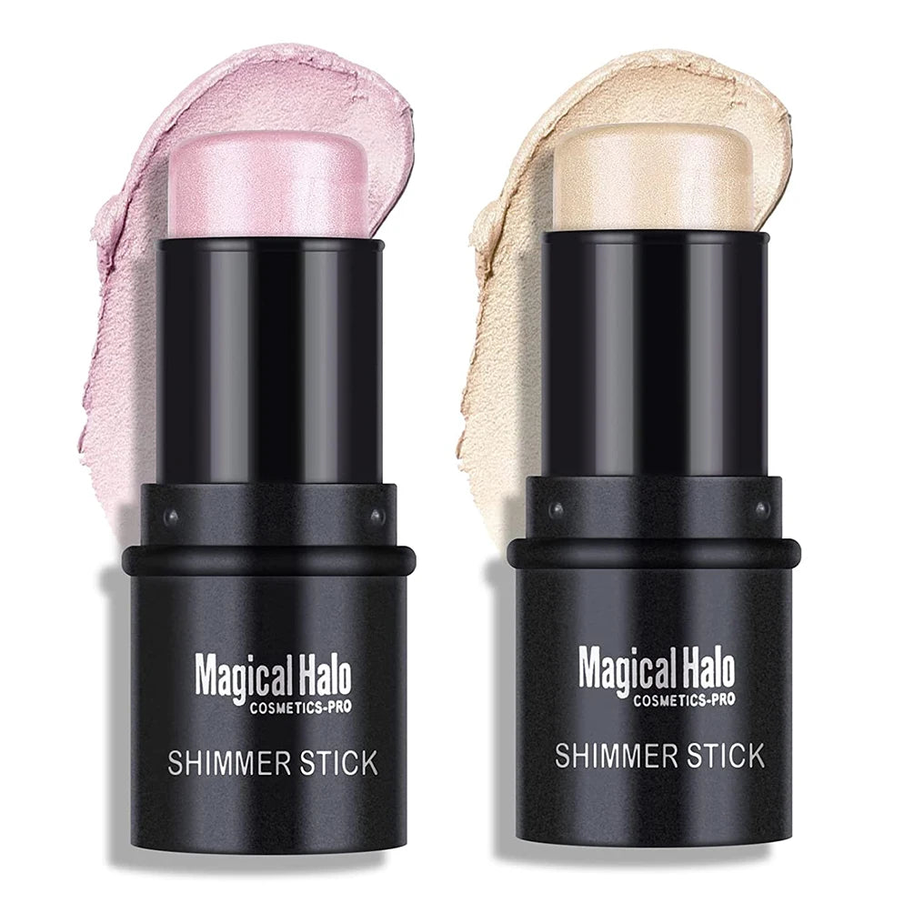 Creamy Face Highlighter and Contour Shimmer Stick - 1