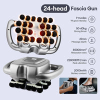 Multi-Head Deep Tissue Muscle Massage Gun