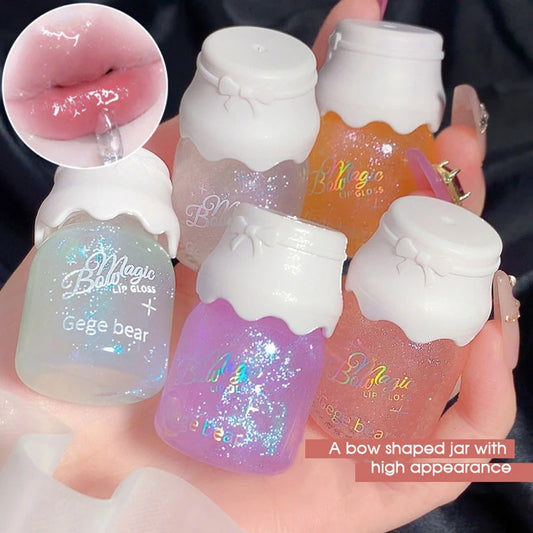 Hydrating Milk Jar Lip Gloss for Shiny Lips