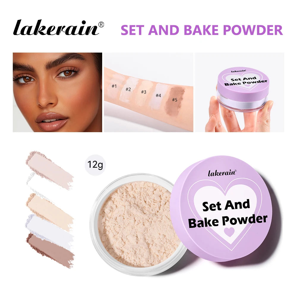 Oil-Control Matte Setting and Baking Powder - 1
