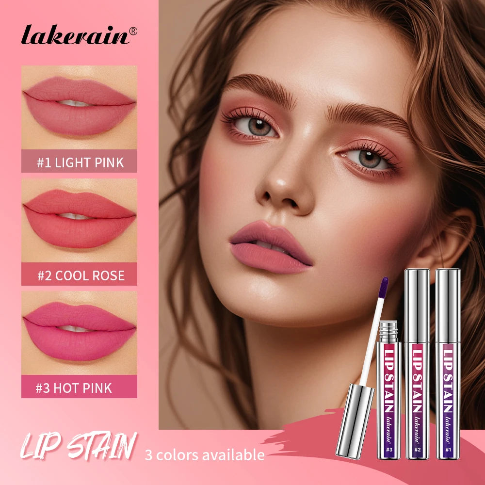 3-Piece Waterproof Peel-Off Lip Stain Set - 2