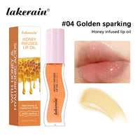 Honey Infused Hydrating Lip Oil for Glossy Nourished Lips