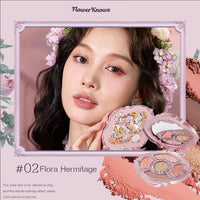 5-Color Pressed Glitter Eyeshadow Palette
