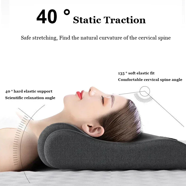 Electric Heated Cervical Neck Traction & Massage Pillow - 9
