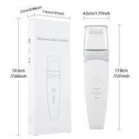 Ultrasonic Facial Skin Scrubber and Pore Cleaner