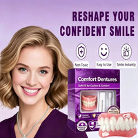 Comfort Fit Silicone Dentures for Instant Smile