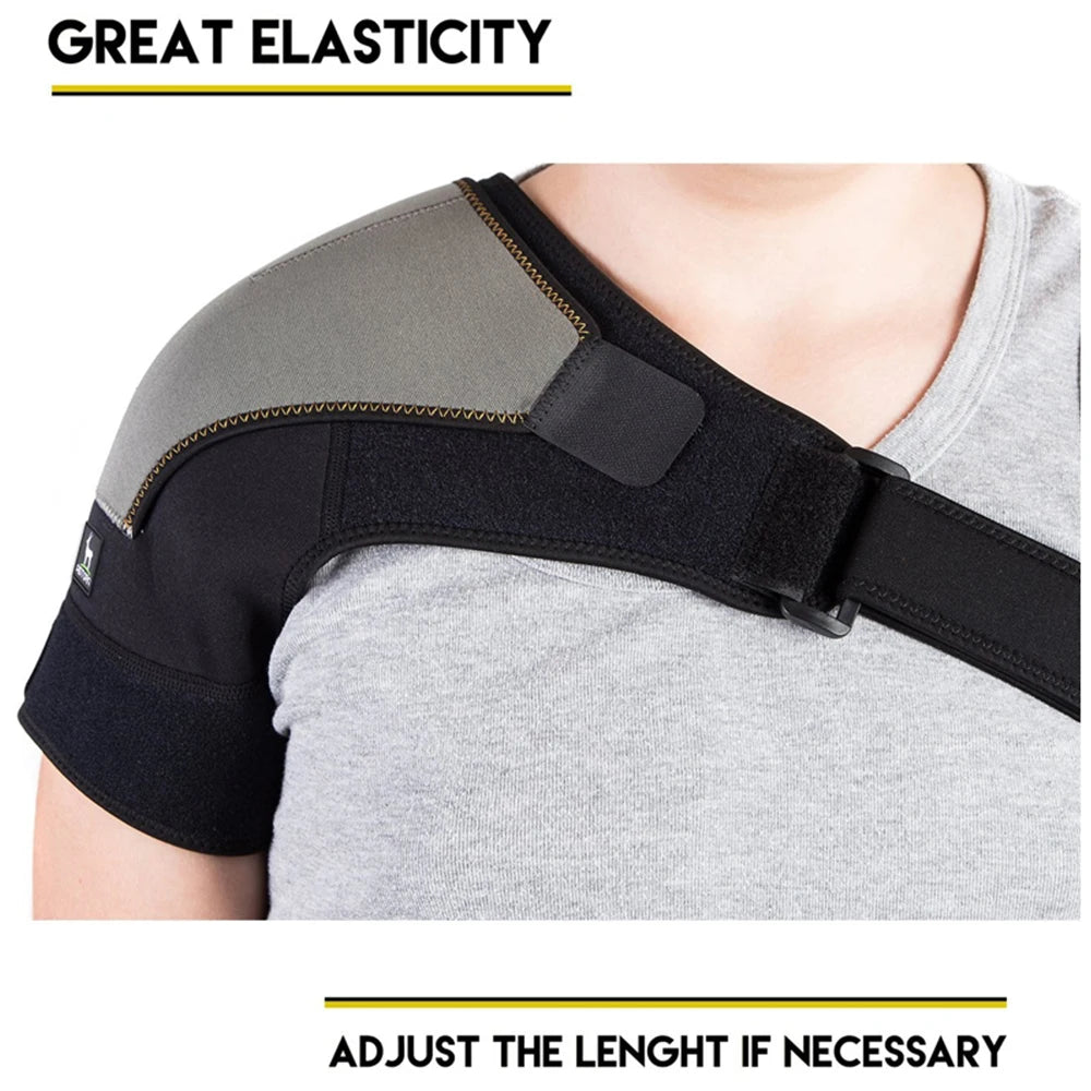 Adjustable Shoulder Support Brace for Pain Relief - 18