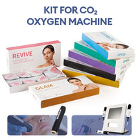CO2 Oxygen Facial Treatment Capsule and Gel Kit