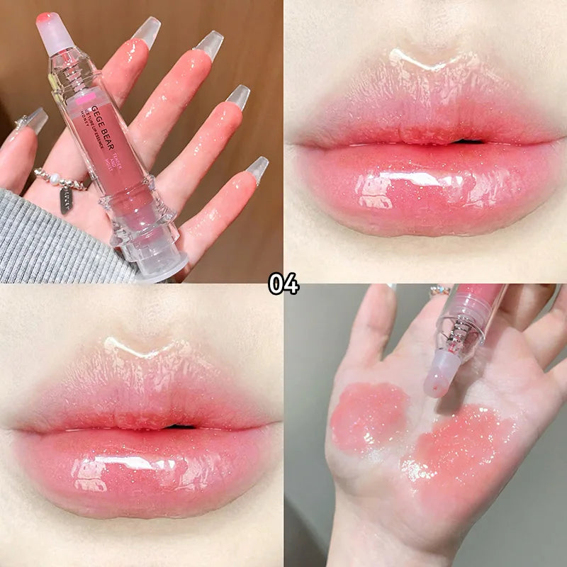 Hydrating Crystal Lip Gloss for Glassy Shine - 19