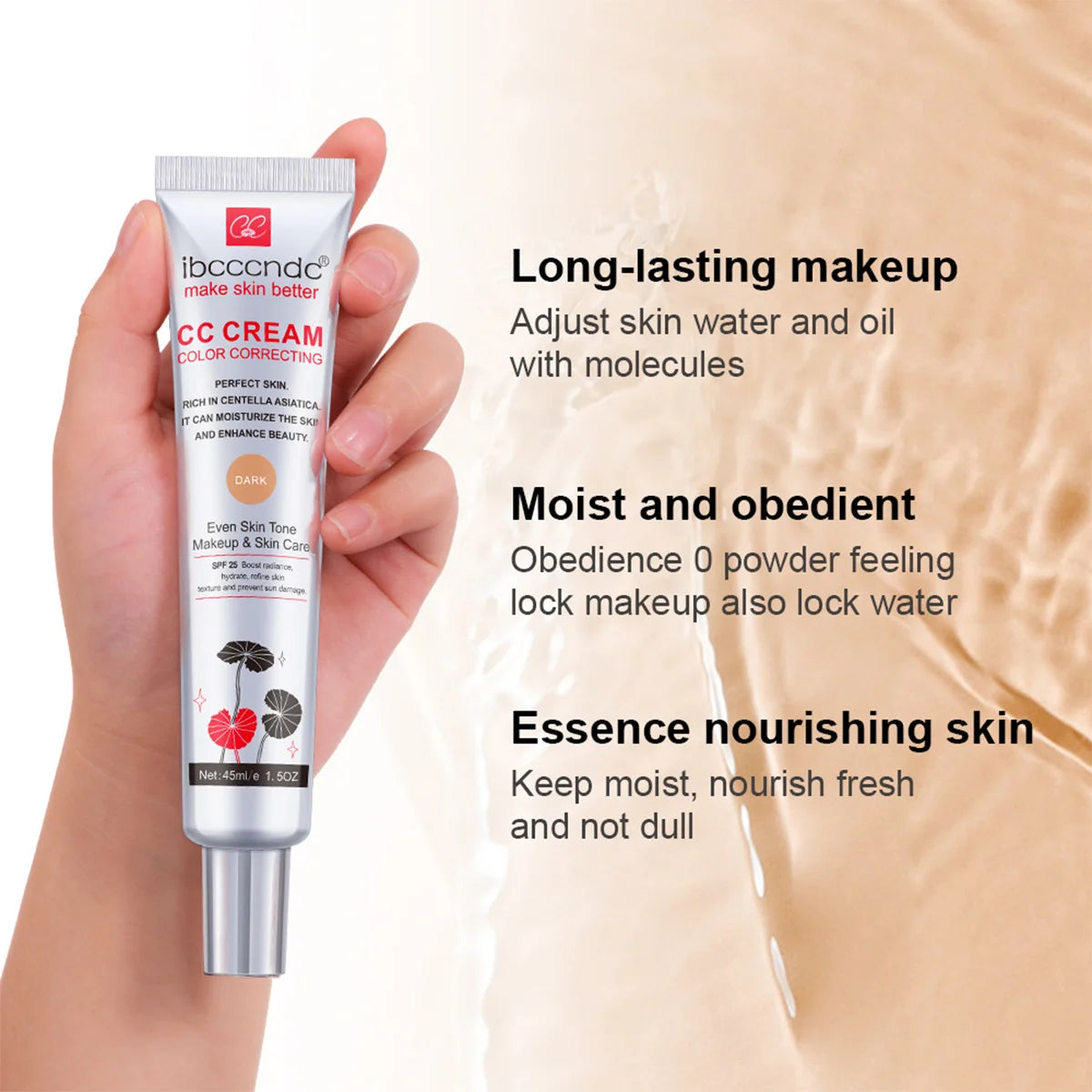Color Correcting CC Cream and Sunscreen Blush Stick Duo - 9