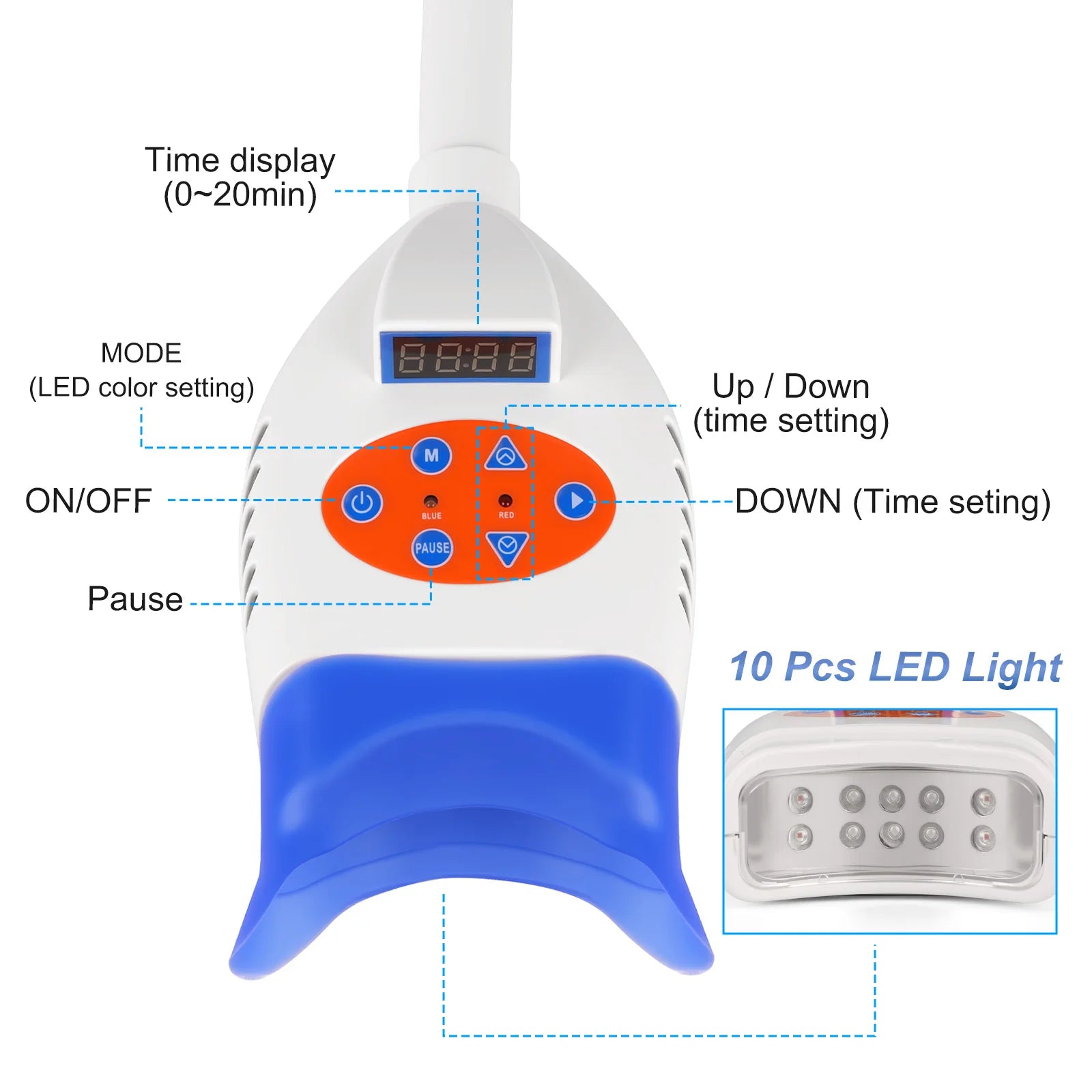 Professional LED Teeth Whitening Accelerator Lamp - 2