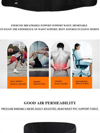 Adjustable Sweat-Enhancing Waist Trainer Belt