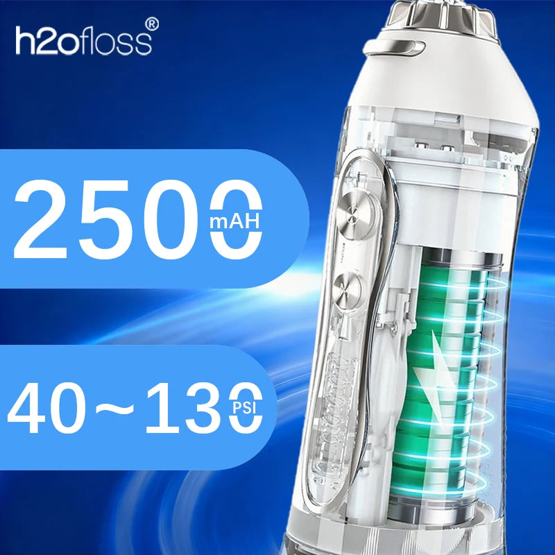 Portable Cordless Water Flosser for Deep Teeth Cleaning - 2