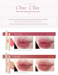 Mirror Shine Heart Shape Moisturizing Lipstick Pencil