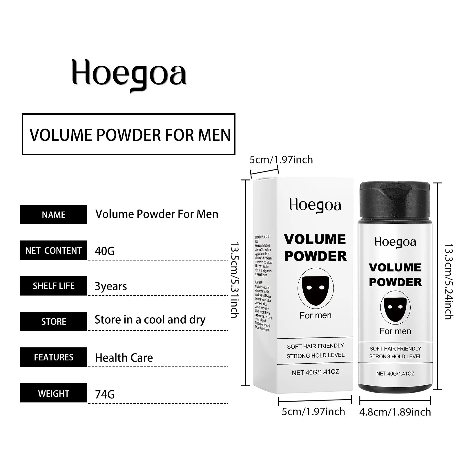 Volumizing Dry Shampoo Powder for Fine Hair - 12