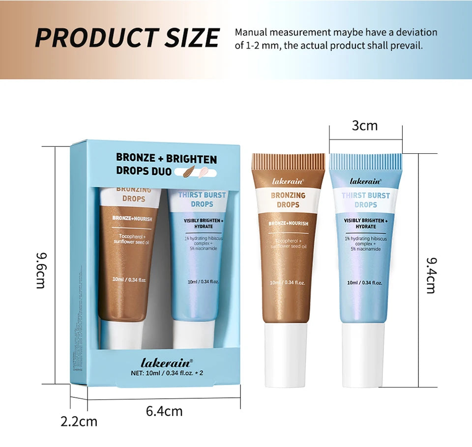 Glow and Bronze Serum Duo for Radiant Skin - 18