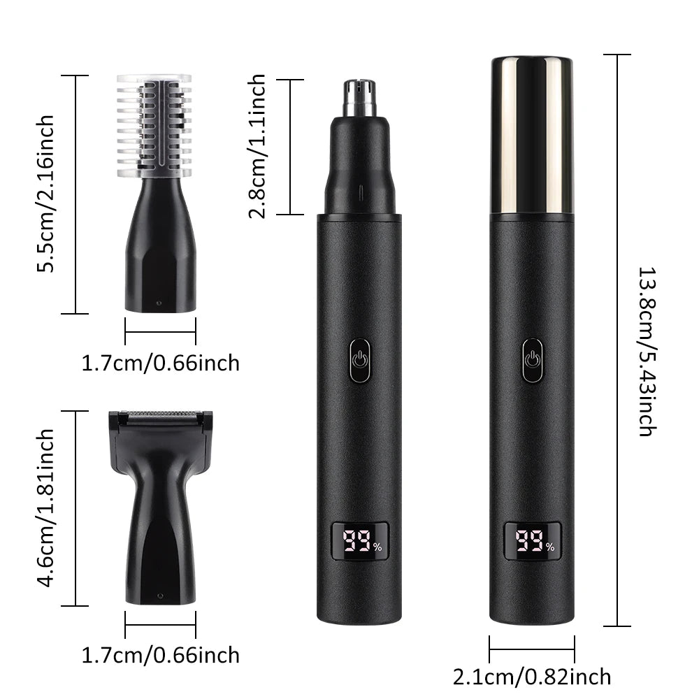 3-in-1 Electric Facial Hair Grooming Kit - 17