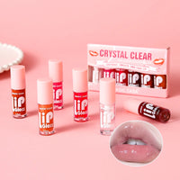6-Piece Hydrating Water-Gloss Lip Oil Set